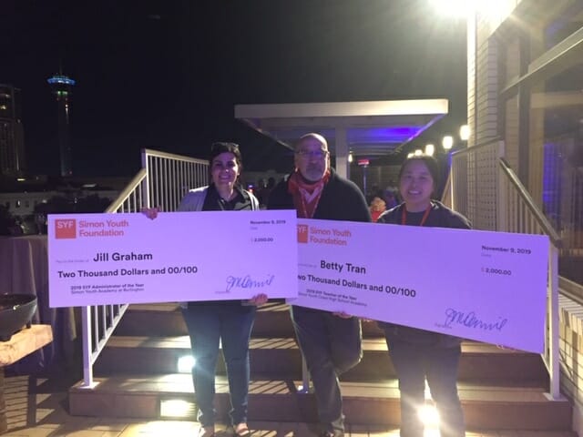 Simon Youth Foundation Announces 2019 Teacher and Administrator of the Year Honorees