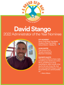 David Stango - Administrator of the Year Nominee